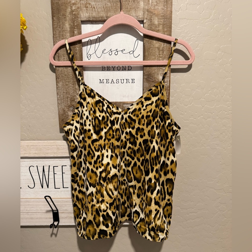 Leopard Print Women's Top